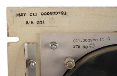 Lot #9088 Apollo Command Module Cabin Precision Leak Calculator Assembly - Image 4