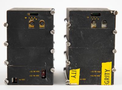 Lot #9120 Apollo Command Module (2) Sequential Control System Power Converters - Image 2