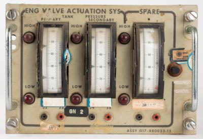 Lot #9103 Apollo Program Engine Valve Actuation Pressure Monitor (Ground Support) - Image 2
