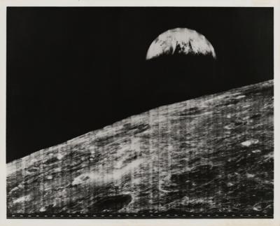 Lot #9676 Lunar Orbiter I Photograph - Image 1