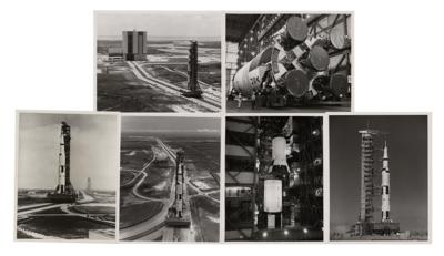 Lot #9228 Apollo 11 Saturn V Set of (6) Original Vintage Photographs - Image 1