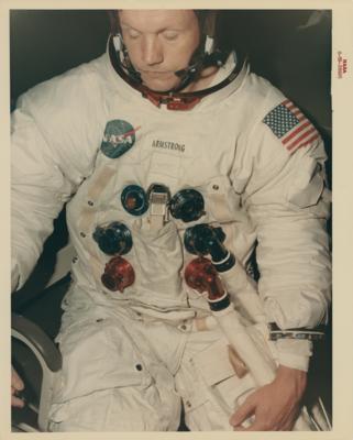 Lot #9242 Neil Armstrong Original Vintage NASA