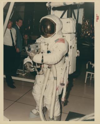 Lot #9246 Neil Armstrong Original Vintage NASA