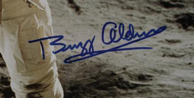 Lot #9218 Buzz Aldrin Signed Print - Image 2