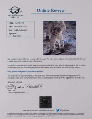 Lot #9218 Buzz Aldrin Signed Print - Image 3