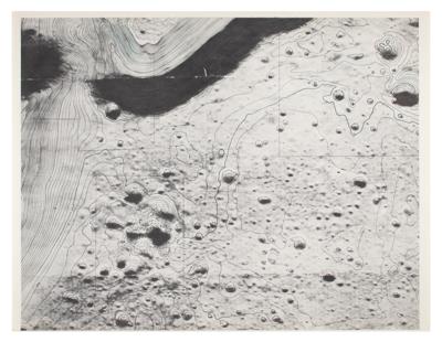 Lot #9393 Apollo 15 Internal NASA/MSC Landing Site
