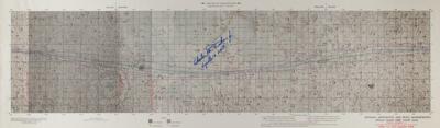 Lot #9438 Charlie Duke Signed Apollo 16 Lunar Orbit Chart - Image 1