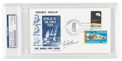 Lot #9260 Michael Collins Signed Commemorative Cover - Image 1