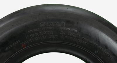 Lot #9587 Space Shuttle Columbia STS-83 Flown Nose Landing Gear Tire - Image 4