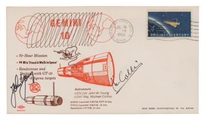 Lot #9062 Gemini 10 Signed 'Launch Day' Cover - Image 1