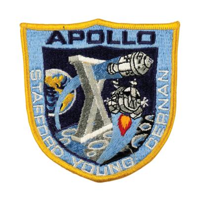 Lot #9179 Apollo 10 'Texas Art Embroidery' Patch - Image 1