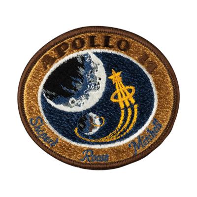 Lot #9373 Edgar Mitchell's Flown Apollo 14 Patch