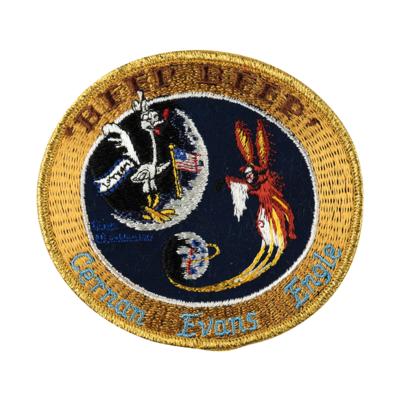Lot #9352 Apollo 14 'A-B Emblem' Backup Crew Patch - Gold Border