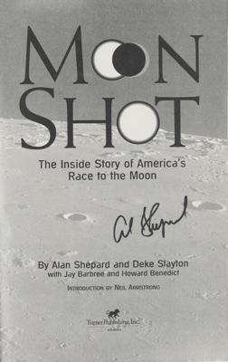 Lot #9372 Edgar Mitchell and Alan Shepard (2) Signed Books - Image 2
