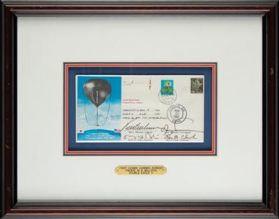 Lot #9719 Double Eagle V Balloon Transpacific Flown Cover - Image 2