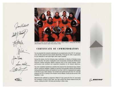 Lot #9576 STS-101 Flown Swatch of 'Mach 25' Tape - Image 1