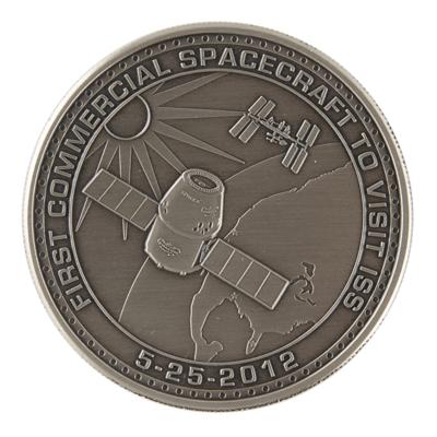 Lot #9684 SpaceX COTS Demo Flight 2 Coin - Image 2