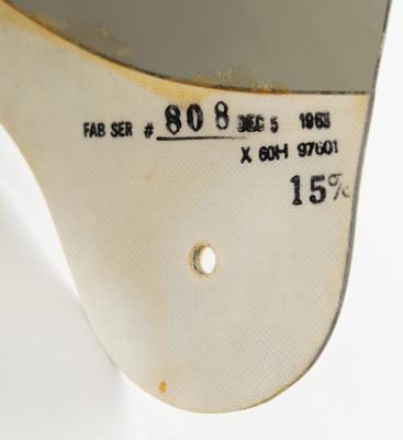 Lot #9653 X-15 Pressure Helmet Visor - Image 3