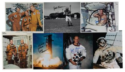 Lot #9531 Jack Lousma (7) Signed Photographs - Image 1