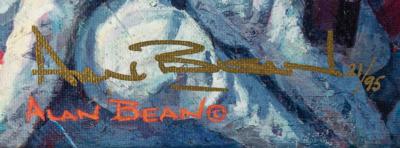 Lot #9488 Alan Bean and Gene Cernan Signed Giclee Print - Image 2