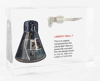 Lot #9004 Liberty Bell 7 Flown Fragment - Image 1