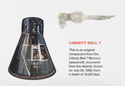 Lot #9004 Liberty Bell 7 Flown Fragment - Image 2
