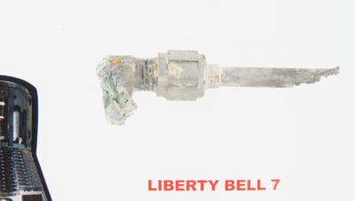 Lot #9004 Liberty Bell 7 Flown Fragment - Image 3