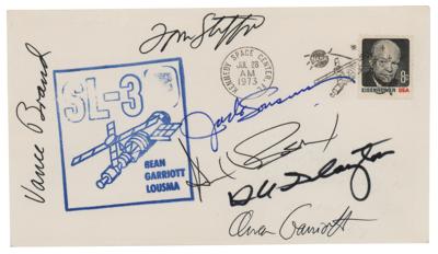 Lot #9535 Skylab 3 Signed Launch Day Cover - Image 1