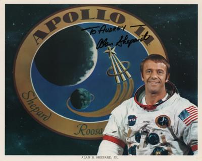 Lot #9376 Alan Shepard Signed Photograph - Image 1