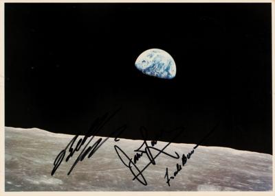 Lot #9161 Apollo 8 Signed Photograph