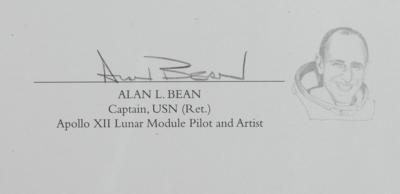Lot #9283 Alan Bean and Charles Conrad Signed Lithograph: 'Heavenly Reflections' - Image 3