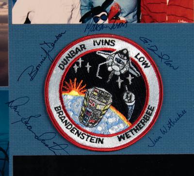 Lot #9578 STS-32 Flown Patch Display - Image 2