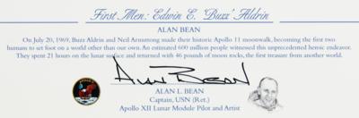 Lot #9281 Alan Bean (2) Signed Giclee Prints: 'First Men' - Image 2