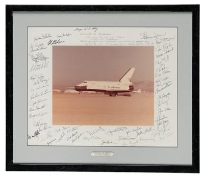 Lot #9552 Apollo and Space Shuttle Astronauts (50) Signed Photograph - Image 2