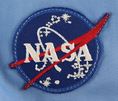 Lot #9555 Dale Gardner's STS-51A Flown Flight Suit - Image 7