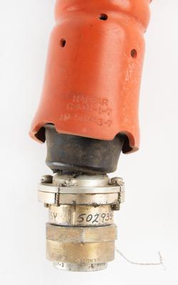 Lot #9133 Rocketdyne 1968 F-1 Rocket Engine Flight Instrumentation Armored Cable Assembly - Image 3