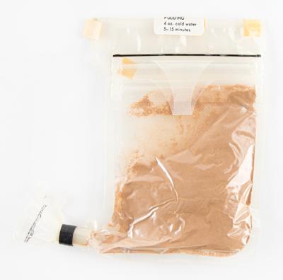 Lot #9346 Stuart A. Roosa's Apollo 14 Chocolate Pudding (Attested to as Flown by Roosa's Daughter) - Image 2