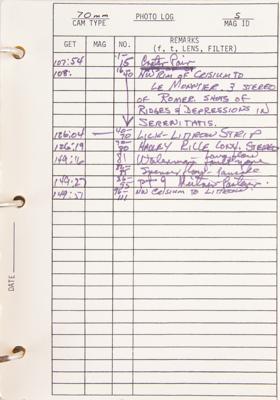 Lot #9384 Dave Scott's Apollo 15 Flown CSM Updates Book - Image 7