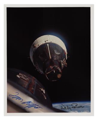 Lot #9069 Gemini 6 Signed Photograph - Image 1