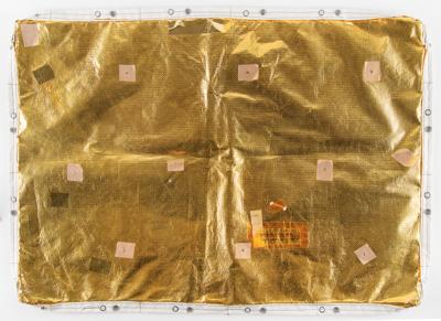 Lot #9602 STS-8 Flown Mylar and Beta Cloth
