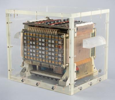 Lot #9114 Saturn Launch Vehicle Digital Computer Memory Module - Image 1