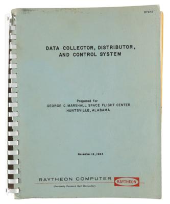 Lot #9138 Marshall Space Flight Center: 1964 Raytheon Computer Technical Proposal - Image 1