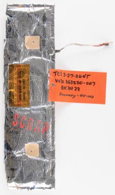 Lot #9544 Spacehab: Space Shuttle Discovery Insulation Material [Attested to as Flown by Astrotech] - Image 1