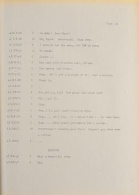 Lot #9058 James Lovell Signed Gemini 12 Transcript - Image 2