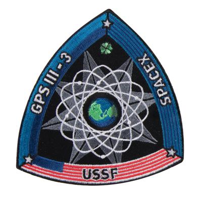 Lot #9690 SpaceX GPS III-3 Patch - Image 1