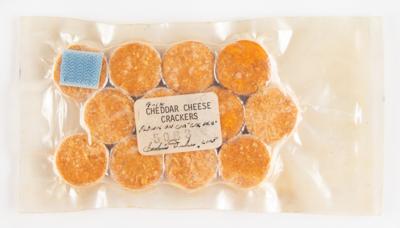 Lot #9434 Apollo 16 Flown Cheese Crackers - Image 1