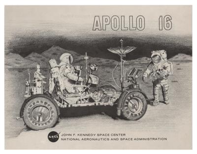Lot #9433 Apollo 16 KSC Brochure - Image 1