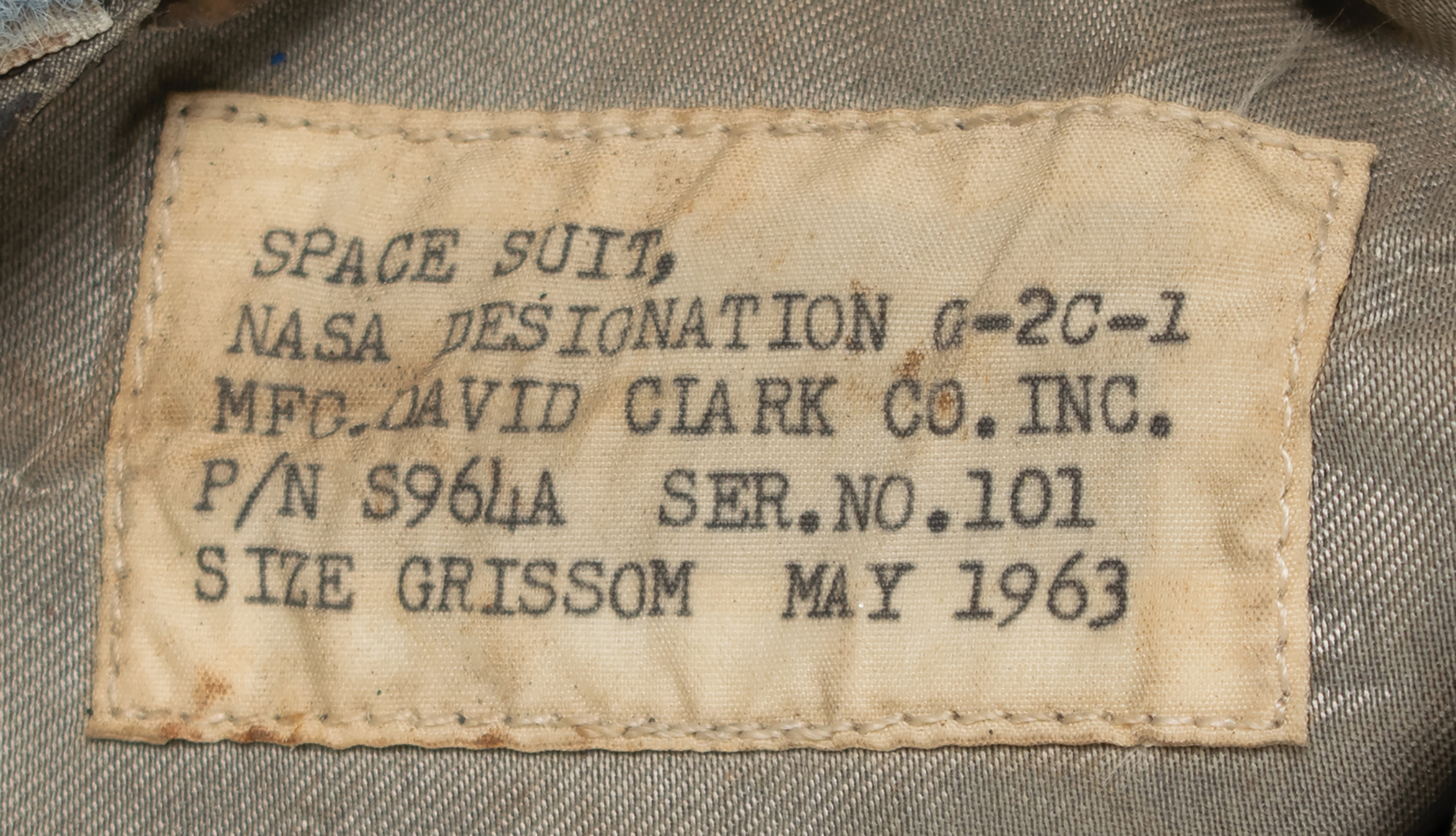 Lot #9009 Gus Grissom's G2C Prototype Pressure Suit - Image 8