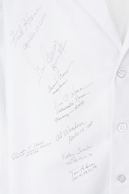 Lot #9490 Omega Lab Coat Signed by (9) Astronauts - Image 2