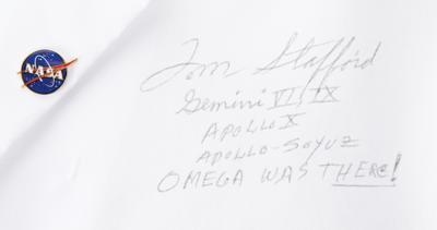 Lot #9490 Omega Lab Coat Signed by (9) Astronauts - Image 4